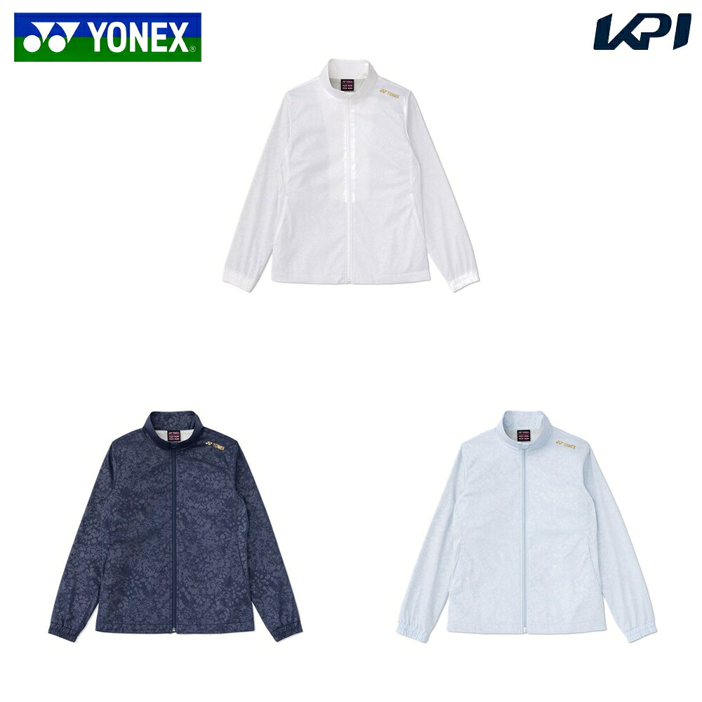 ホワイト(011) ダークネイビー(554) パステルブルー(664) メーカー希望小売価格はメーカーカタログに基づいて掲載しています。 商品説明 仕様：制電、反射、撥水素材：ポリエステル100%原産地：中国 ヨネックス YONEX バドミントン ウェア バドミントンウェア ウィメンズ裏地付ウォームアップシャツ 2026FW 2026新製品 　サイズ表はこちら ピックルボールウェア　