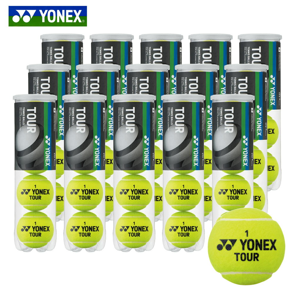 ボール 【365日出荷】「あす楽対応」ヨネックス YONEX テニスボール ツアー (1箱60球/5ダース) TB-TUR4 『即日出荷』