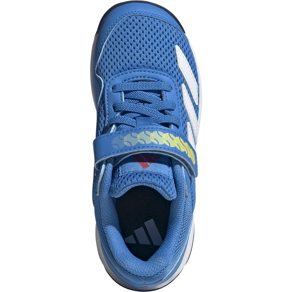アディダス adidas テニスシューズ ジュニア コートフラッシュ フックアンドループ テニスシューズ キッズ KK3864 - 3