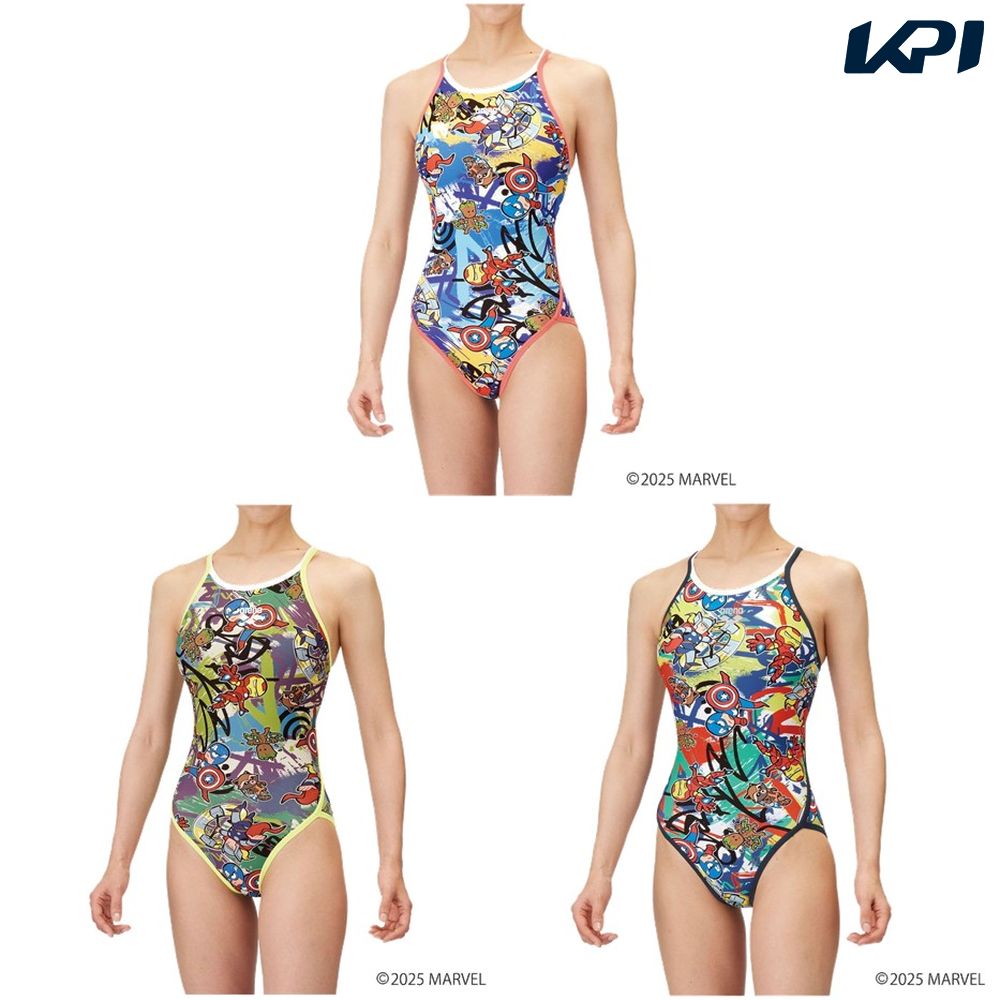 アリーナ ARENA 水泳水着 レディース トレーニングワンピース（オープンバック） AS5SWM50L