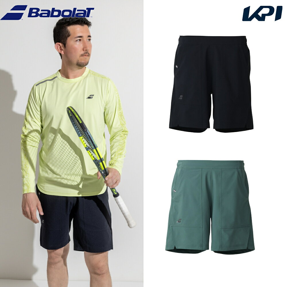 GR00(125) BK00(105) メーカー希望小売価格はメーカーカタログに基づいて掲載しています。 ストレッチ性に優れた国産素材 “SOLOTEX”を採用したゲームパンツ。（ Lサイズ股下20cmタイプ） 商品説明 素材：SOLOTEX by Teijin：MADE IN CHINA：4WAYストレッチ・吸水速乾・UV：ITF / JTA バボラ Babolat テニス ウェア テニスウェア PLAY SHORT PANTS ショートパンツ 2026FW 2026新製品 　サイズ表はこちら