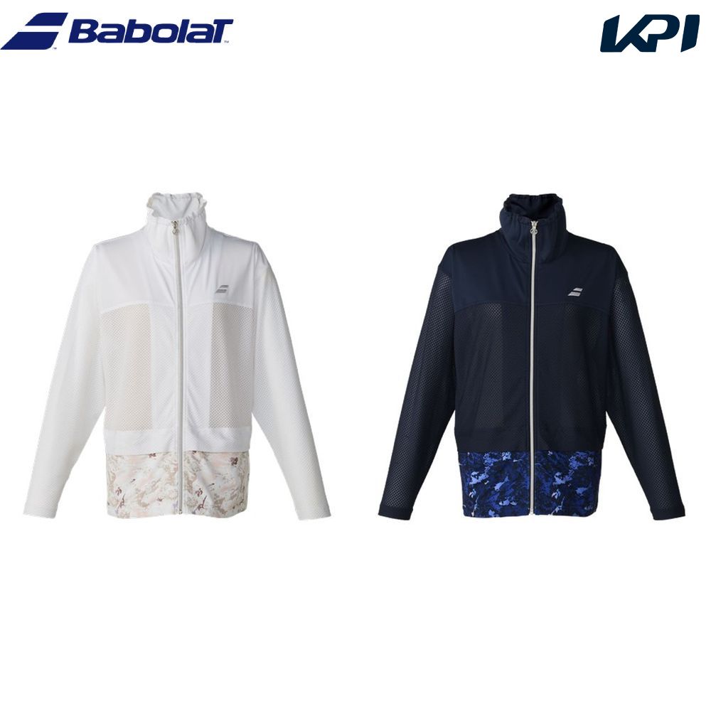 WH00(101) NV00(187) メーカー希望小売価格はメーカーカタログに基づいて掲載しています。 メッシュ＆ストレッチ素材を採用したグラフィックジャケット。 商品説明 素材：STRETCH POLYESTER KNIT / MESH：MADE IN CHINA：吸水速乾・UV・ストレッチ・通気性：ITF / JTA バボラ Babolat テニス ウェア テニスウェア PLAY JACKET ジャケット 2026FW 2026新製品 　サイズ表はこちら