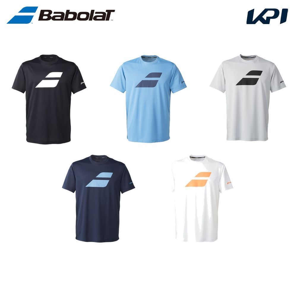 バボラ Babolat テニスウェア ユニセックス CLUB SHORT SLEEVE SHIRT 半袖Tシャツ ショートスリーブシャツ BUP5511C 2025SS