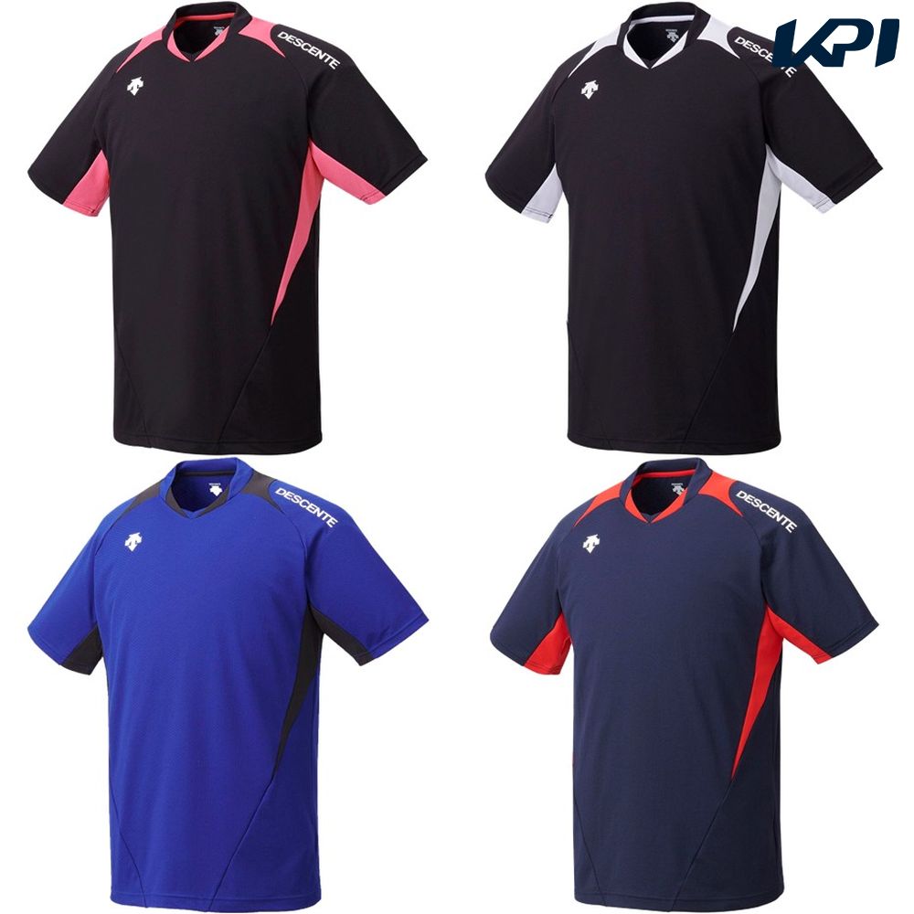 デサント DESCENTE バレーボールウェア メンズ 半袖バレーボールシャツ DSS5420B 2023SS