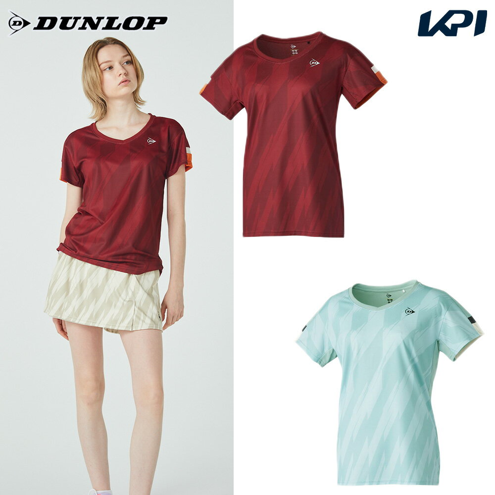 ダンロップ DUNLOP テニスウェア レディース ゲームシャツ DAP1562W 2025FW