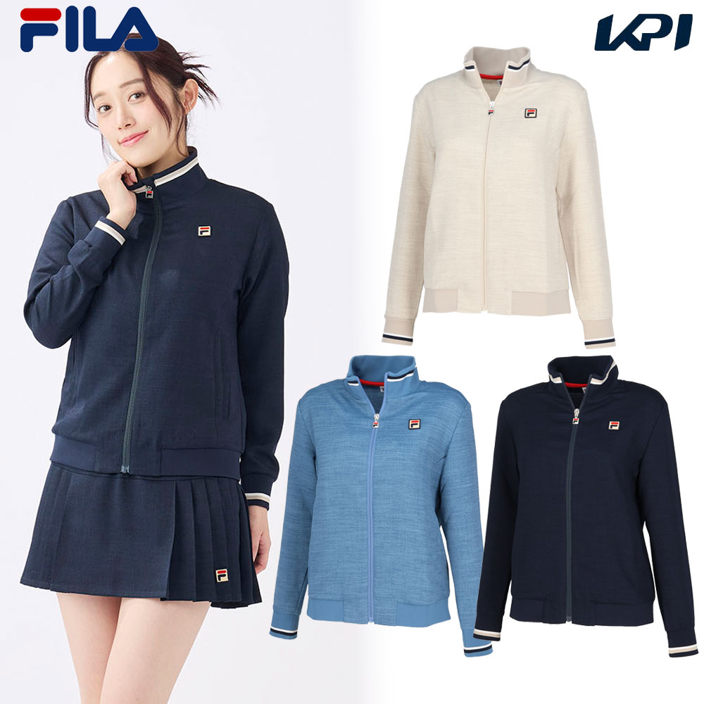 フィラ FILA テニスウェア レディース トラックジャケット EL0053 2025SS
