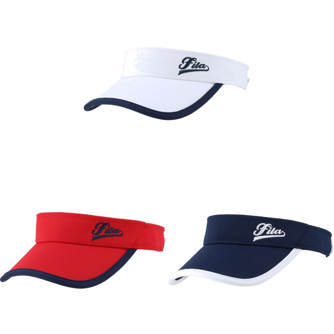 フィラ FILA テニスキャップ・バイザー レディース サンバイザー EL0108