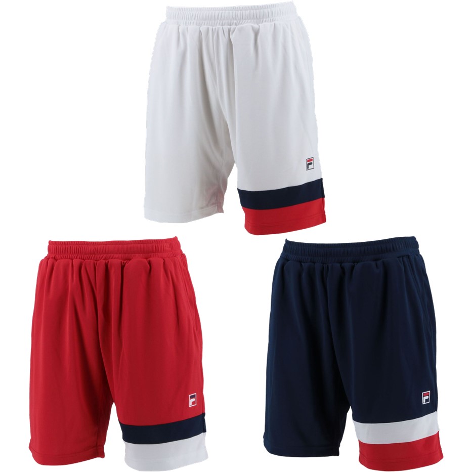 WHITE(01)FILA-RED(11)FILA-NAVY(20) メーカー希望小売価格はメーカーカタログに基づいて掲載しています。 アシンメトリーデザインがポイントのFILAらしい配色のゲームショーツです。 商品説明 ：素材：メッシュ（ポリエステル100％）：機能：吸水速乾、UV：原産国：中国 フィラ FILA テニス ウェア テニスウェア ショートパンツ 2023SS 2023新製品 　サイズ表はこちら