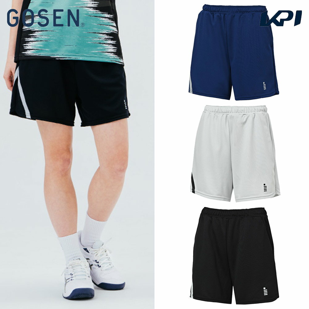 ゴーセン GOSEN テニスウェア レディース ハーフパンツ PP2501 2025SS