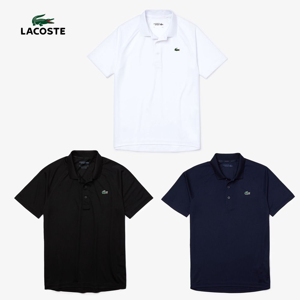 『即日出荷』ラコステ LACOSTE テニスウェア メンズ ウルトラドライ鹿の子地ポロシャツ Polos ポロシャツ DH3201L「タオルキャンペーン対象」