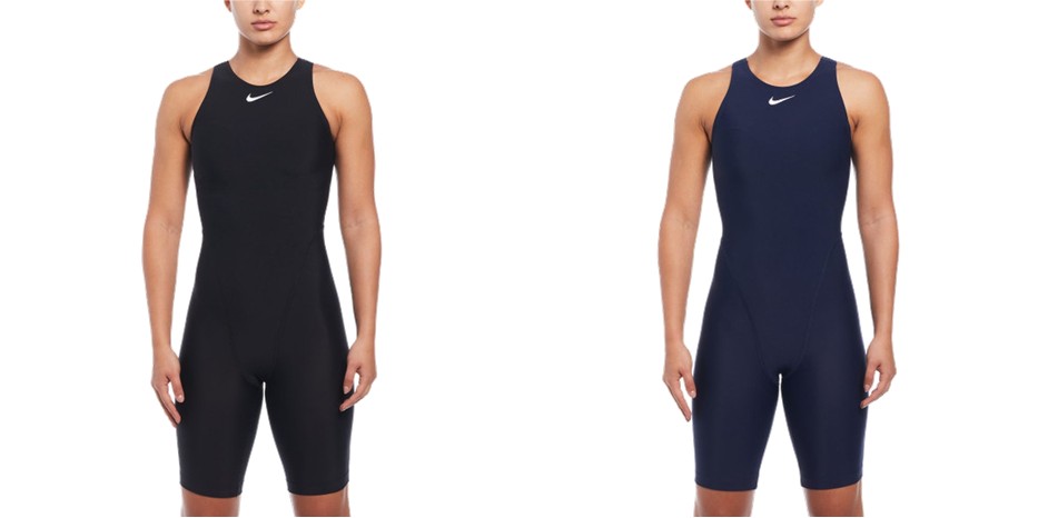 ナイキ NIKE 水泳水着 レディース ハイドラストロング　ソリッドハイネック　レッグスーツ NESSE197