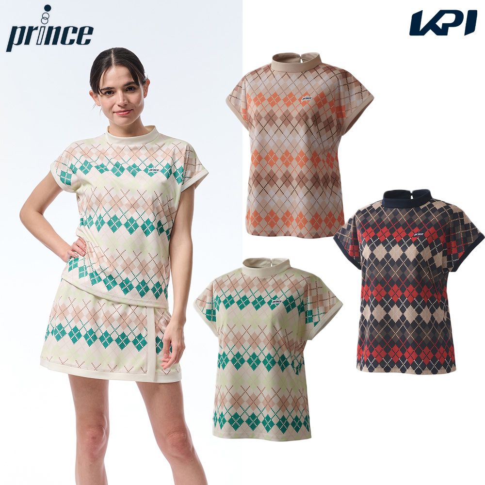 プリンス Prince テニスウェア レディース ゲームシャツ WF5075 2025FW
