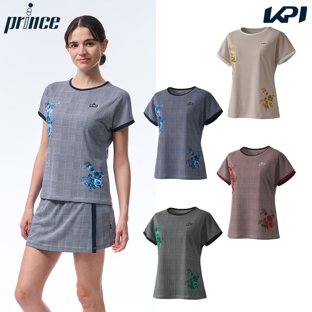 プリンス Prince テニスウェア レディース ゲームシャツ WF5083 2025FW