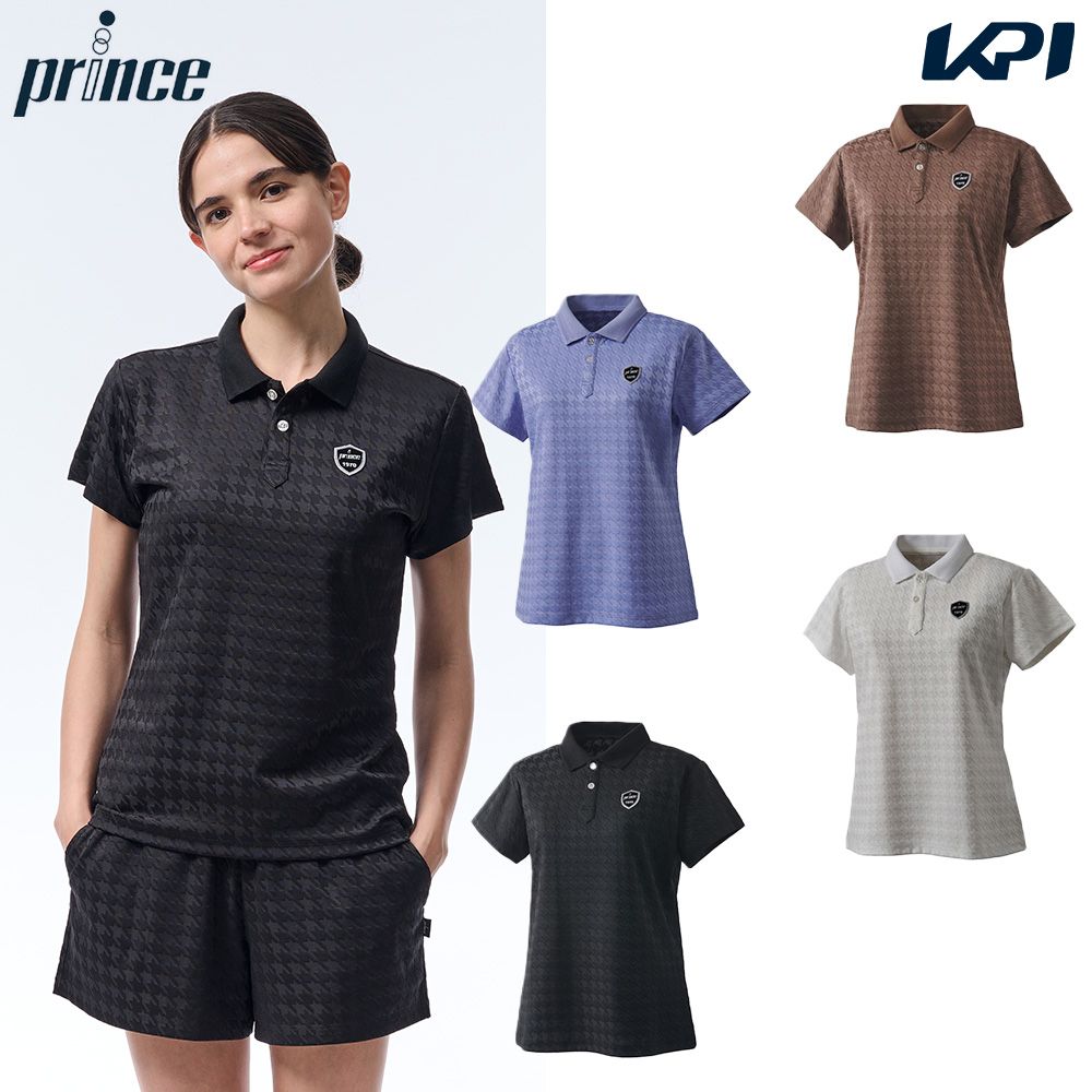 プリンス Prince テニスウェア レディース ポロシャツ WF5093 2025FW