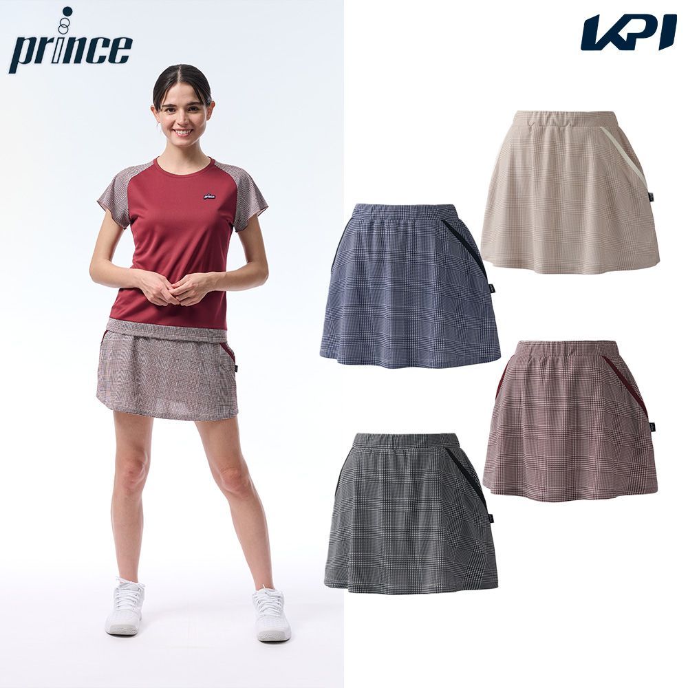 プリンス Prince テニスウェア レディース スカート WF5332 2025FW