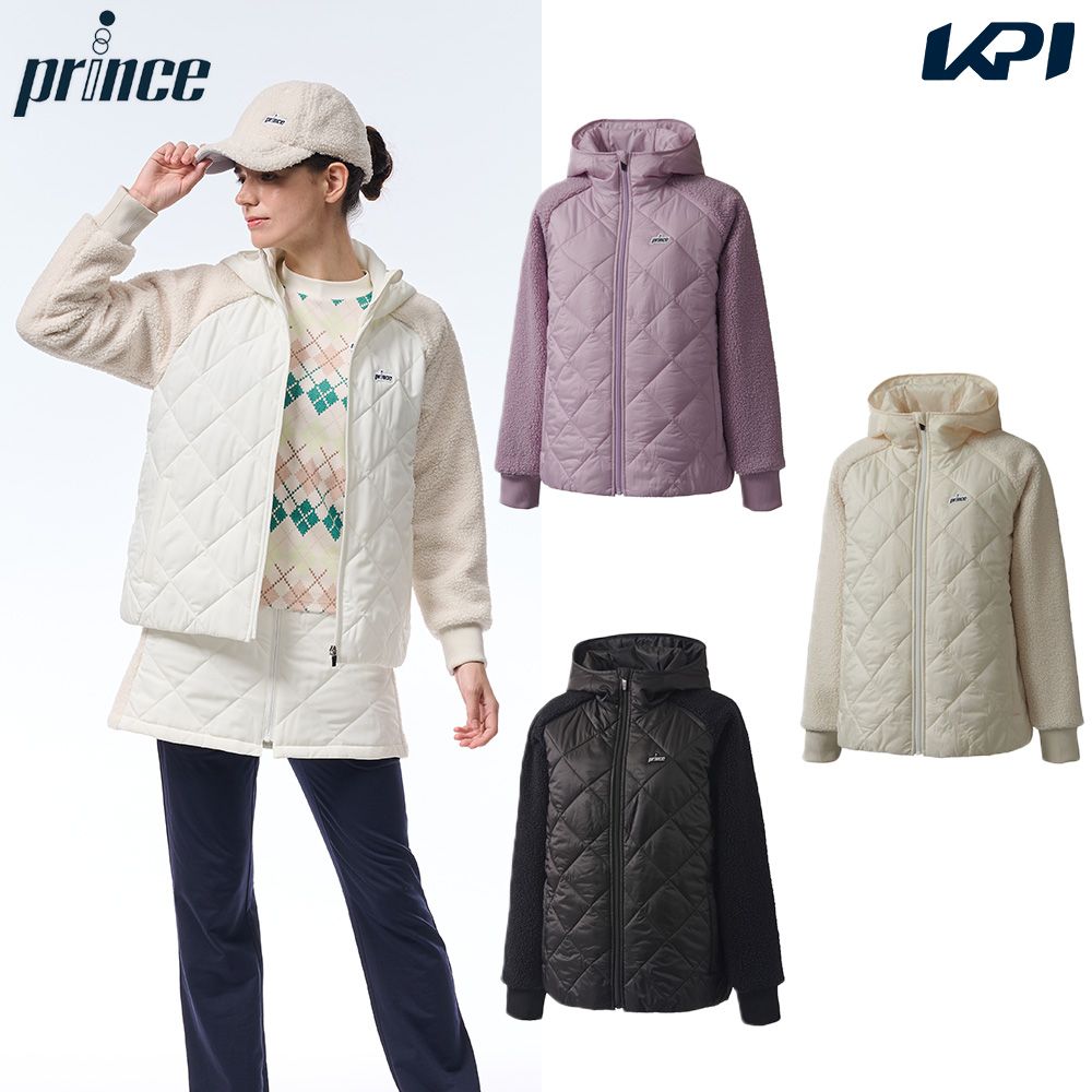 Принс Prince теннисный реглан, редизайн, хайбрид жакет с длинным рукавом WF5850 2025FW