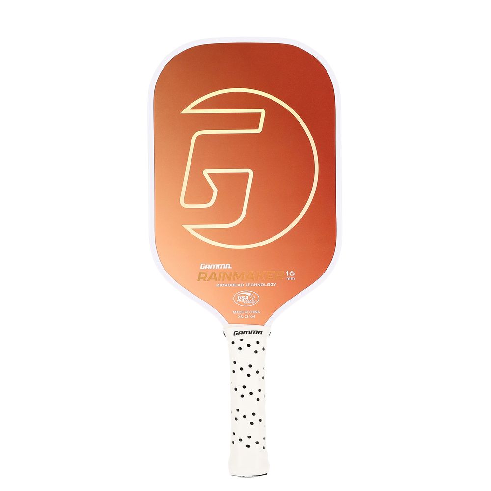 ウェルネスをサポートするWellMeのガンマ GAMMA ピックルボールパドル PICKLEBALL PADDLE MICROBEAD RAINMAKER 16 1E8057131-6｜アングル2