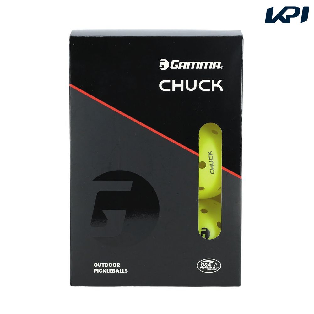 Rakuten - ガンマ GAMMA ピックルボールボール PICKLEBALL CHUCK OUTDOOR BALL 6P 1E805865