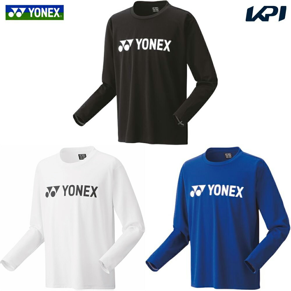 「ポスト投函便で送料無料」ヨネックス YONEX テニスウェア ユニセックス ユニロングスリーブTシャツ 16802 2024SS