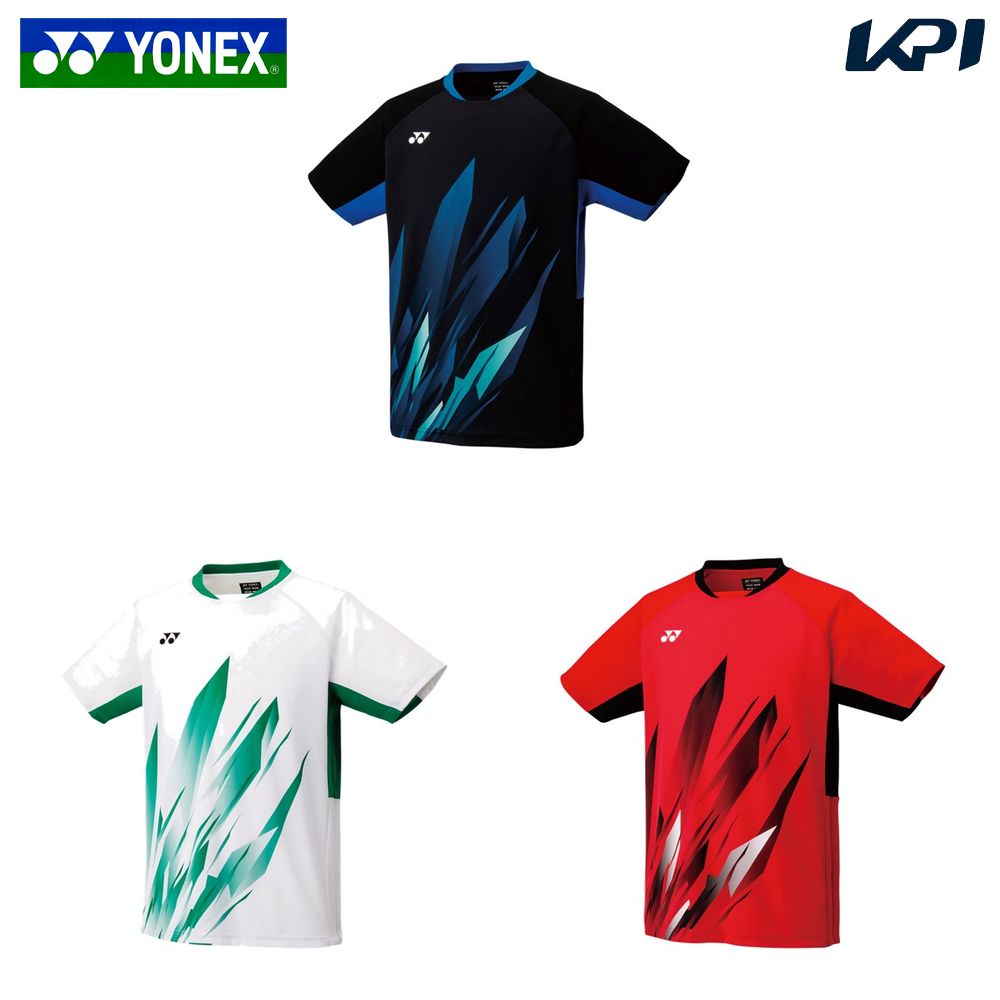 ヨネックス YONEX ソフトテニスウェア メンズ ゲームシャツ（フィットスタイル） 10668 2025SS