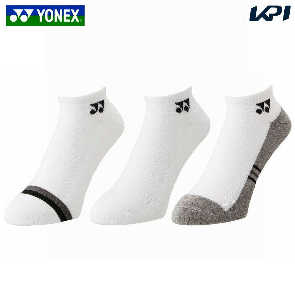 『即日出荷』「3足セット」 ヨネックス YONEX テニスウェア・アクセサリー メンズ メンズスニーカーインソックス 3P 2025SS 受注会限定モデル 19235Y