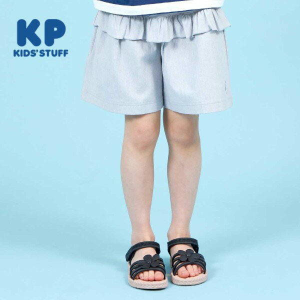 KP(ケーピー)フリル切り替えキュロット100～130/KP ケーピー 2024春夏新作 子供服 キッズ ベビー