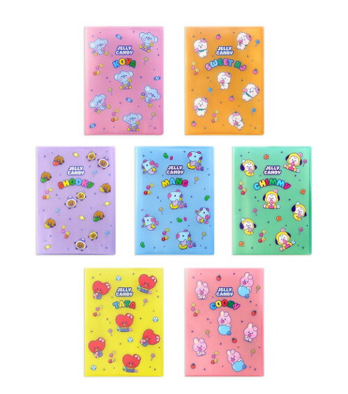 BT21 BABY クリアファイル  A4 / メンバー7種選択別 CLEAR FILE