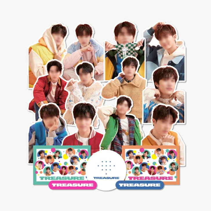 TREASURE JIKJIN STICKER SET PATCHMANIA / ステッカー