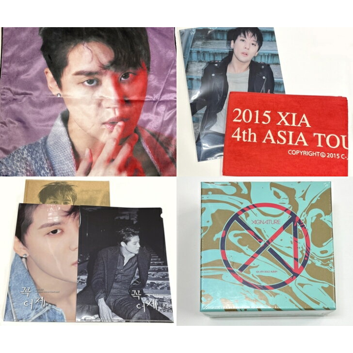 JYJ ジュンス クリアファイル スローガンタオル クッションカバー アルバム [2015 XIA 4th ASIA in JAPAN TOUR CONCERT...