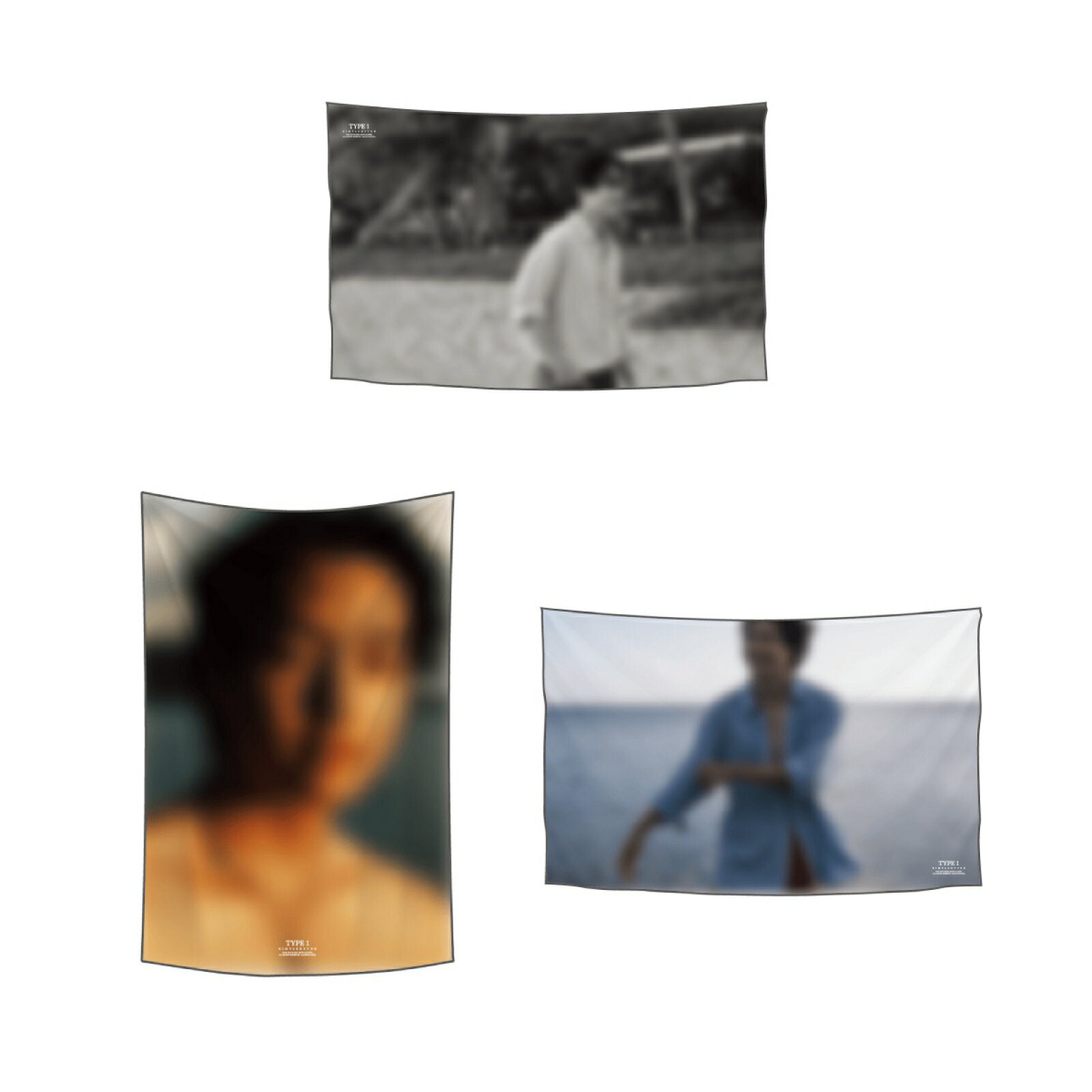 V - FABRIC POSTER / V 'TYPE 1' [ARTSPACE: TYPE 1] OFFICIAL GOODS / ե...