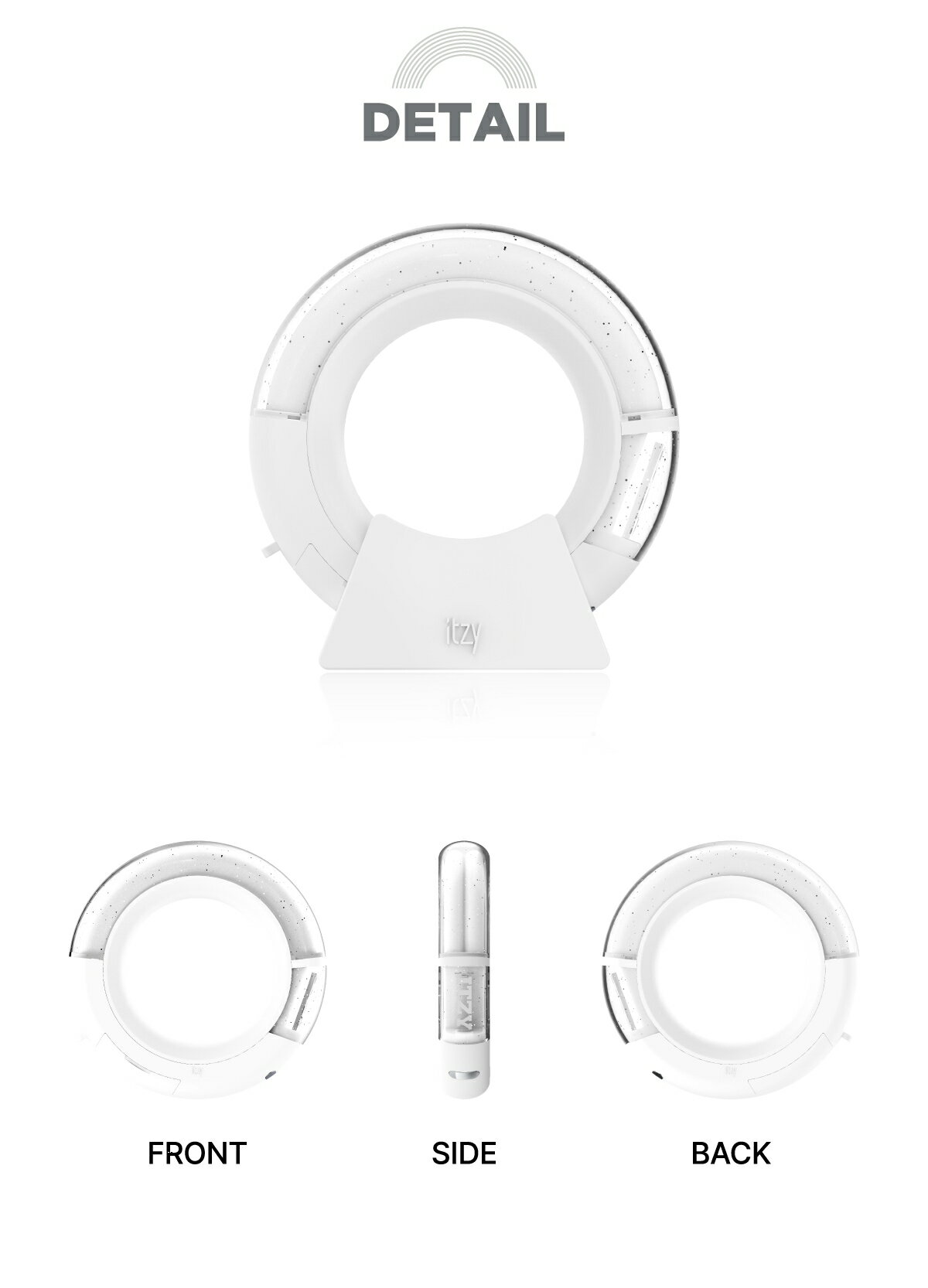 ITZY - OFFICIAL LIGHT RING ver. 2 �����ڥ�饤�� �饤�ȥ�� / ���å�