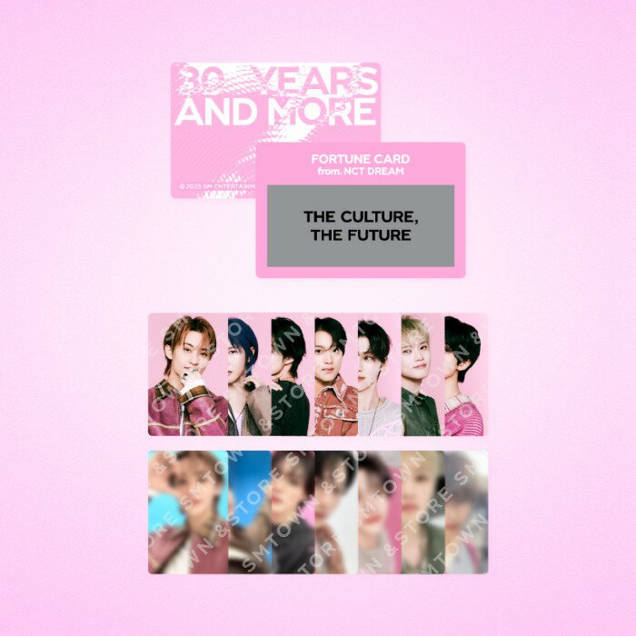 NCT DREAM - TRADING CARD FORTUNE SCRATCH CARD SET [SMTOWN LIVE 2025] /...