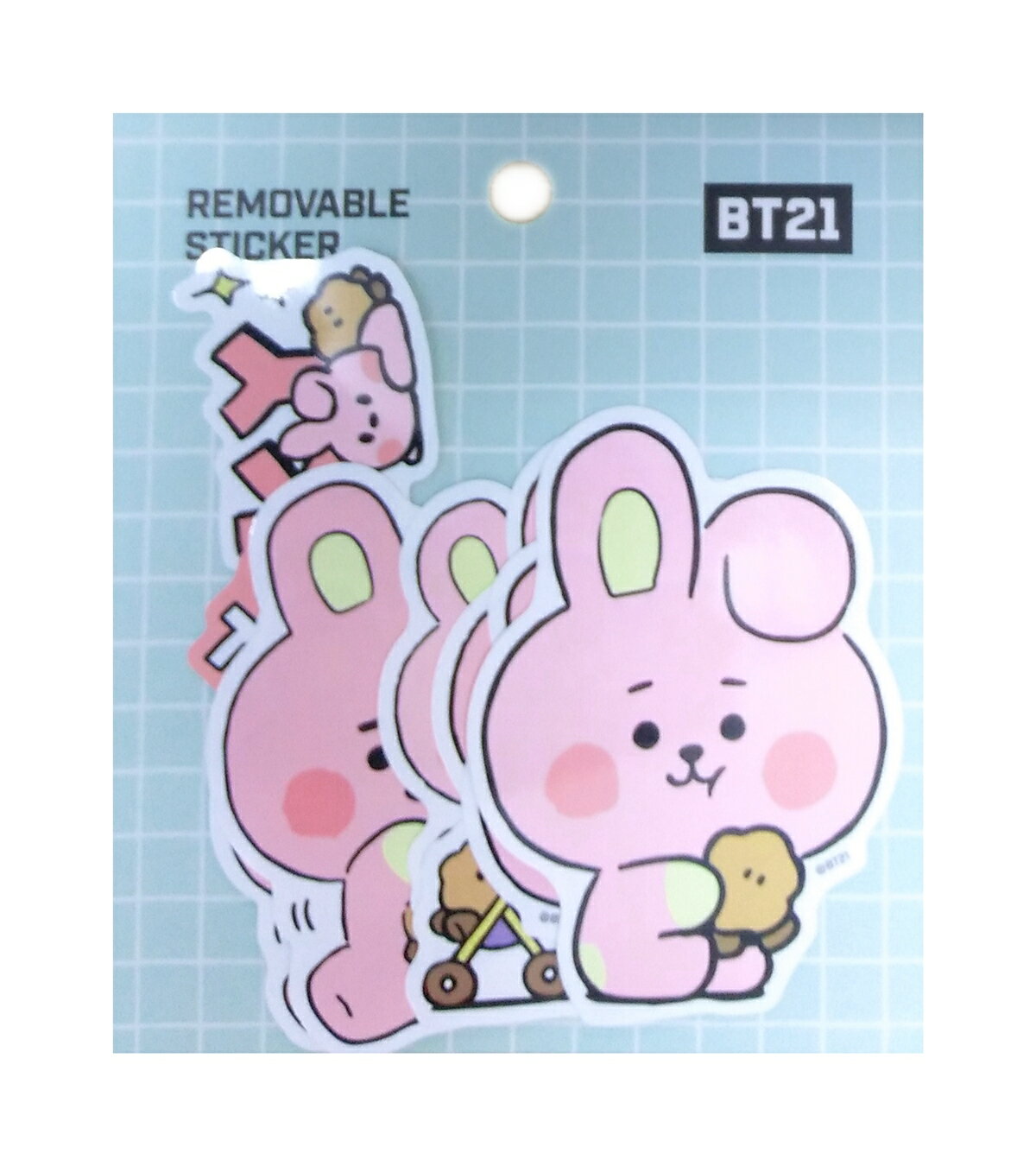 BT21 COOKY REMOVABLE STICKER / ƥå 8