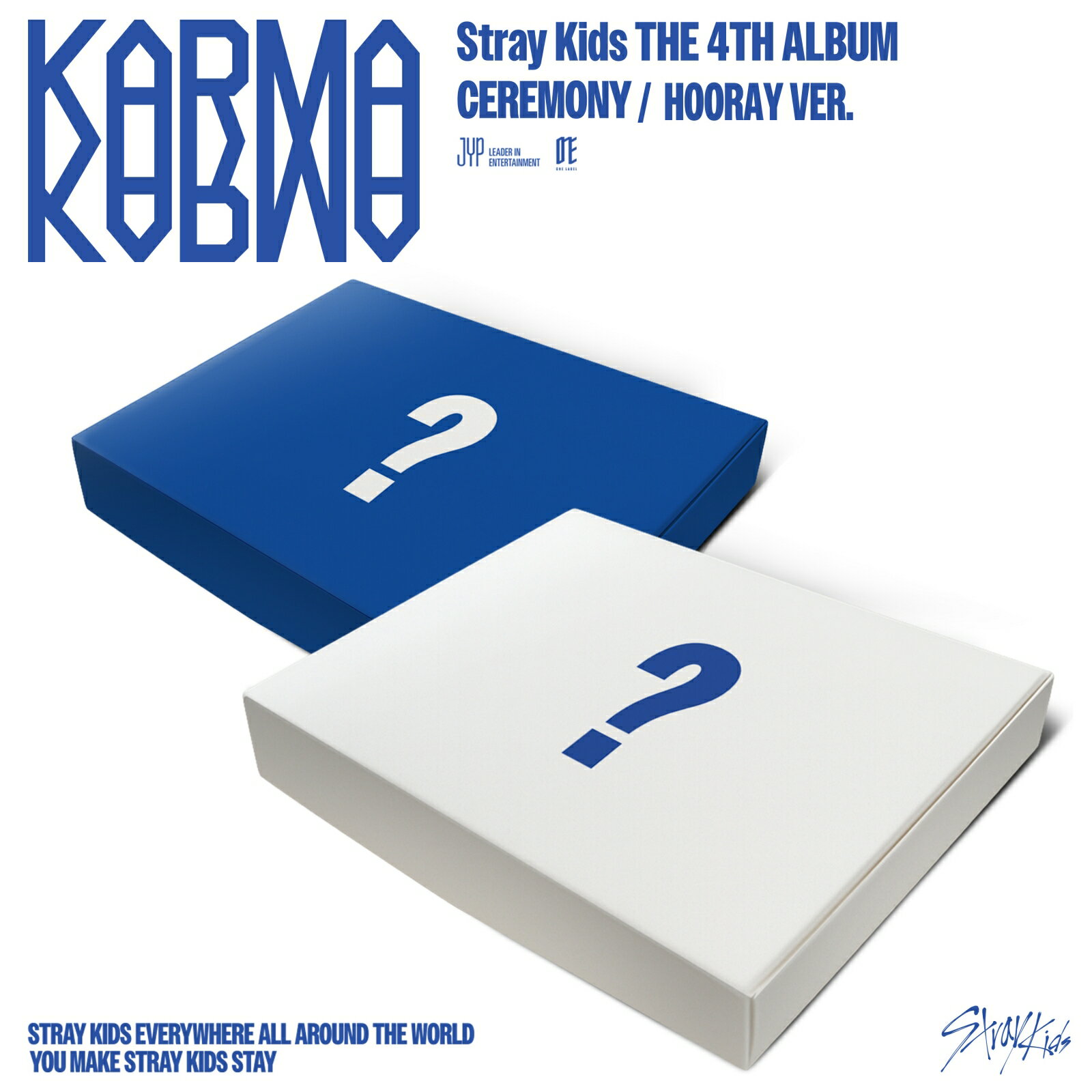 KPOP饹㤨Stray Kids - KARMA (CEREMONY ver. /HOORAY ver./ 4th Full Album 21 פβǤʤ3,650ߤˤʤޤ