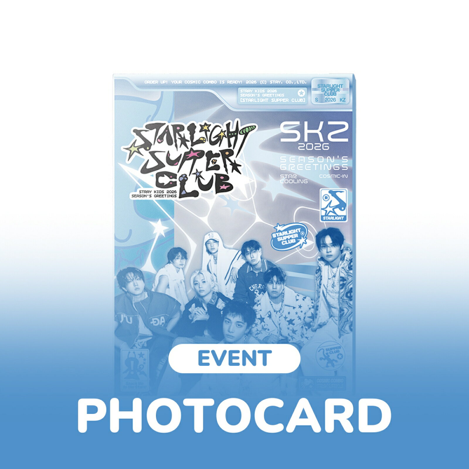 Stray Kids - 2026 SEASON'S GREETINGS [STARLIGHT SUPPER CLUB] / シーグリ スキズ