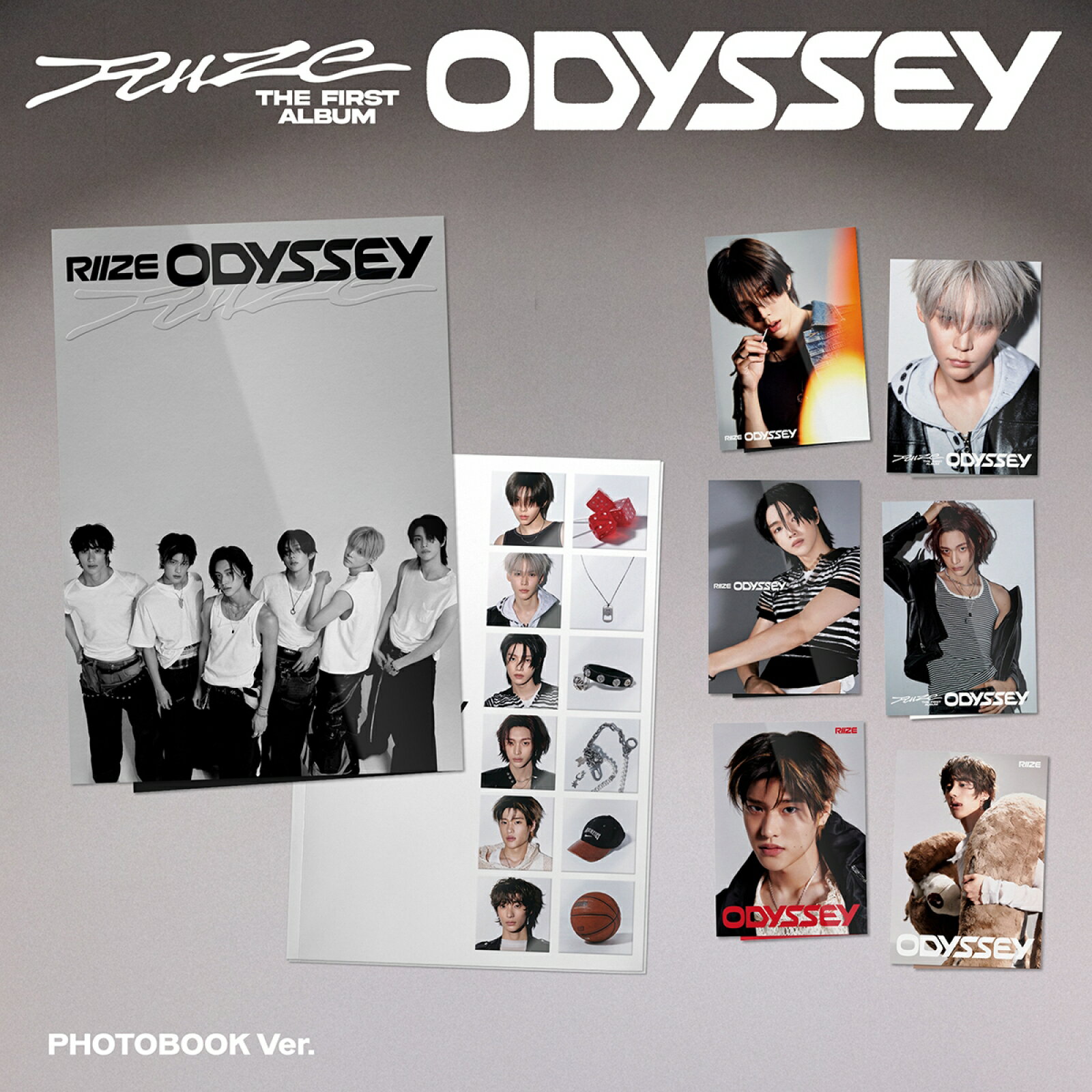 Rakuten - RIIZE - ODYSSEY [PHOTOBOOK Ver.]/ 1st Album / 7種中1種ランダム配送 ライズ