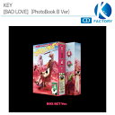 楽天K-popFactory送料無料 【即発送】 KEY [BAD LOVE]（PhotoBook B Ver）BOX SET Ver ミニ1集アルバム / SHINee キー / 韓国音楽チャート反映 / 2次予約