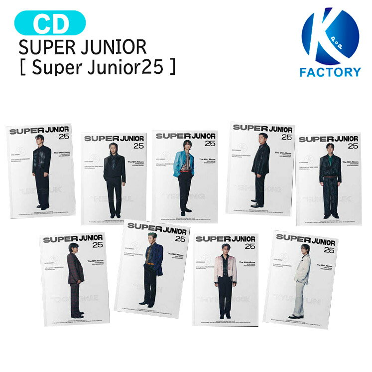 SUPER JUNIOR PHOTOBOOK Ver. [ Super Junior25 ] 9種ランダム 12th Album / スーパージュニア / 韓国音楽チャート反映 KPOP / 1次予約 / 送料無料のサムネイル