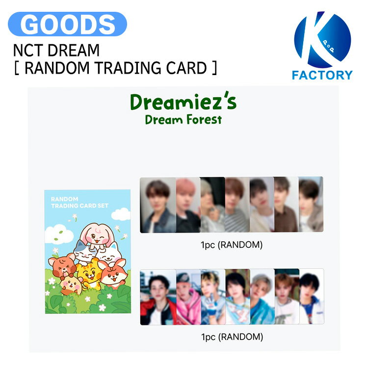 乐天商城 - NCT DREAM [ RANDOM TRADING CARD ] Dreamiez's Dream Forest POP-UP MD / NCTDREAM ドリーム ドリム グッズ KPOP / 公式グッズ / 予約商品 / 送料無料