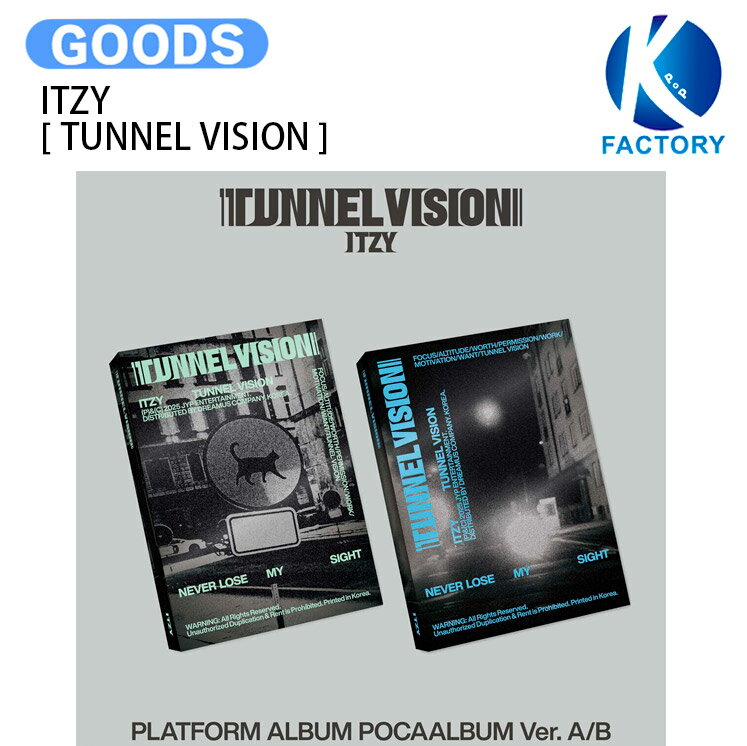 Rakuten - [当店限定特典付] ITZY POCAALBUM Ver. [ TUNNEL VISION ] 2種選択 Album / イッチ イッチー アルバム / 韓国音楽チャート反映 KPOP / 1次予約 / 送料無料