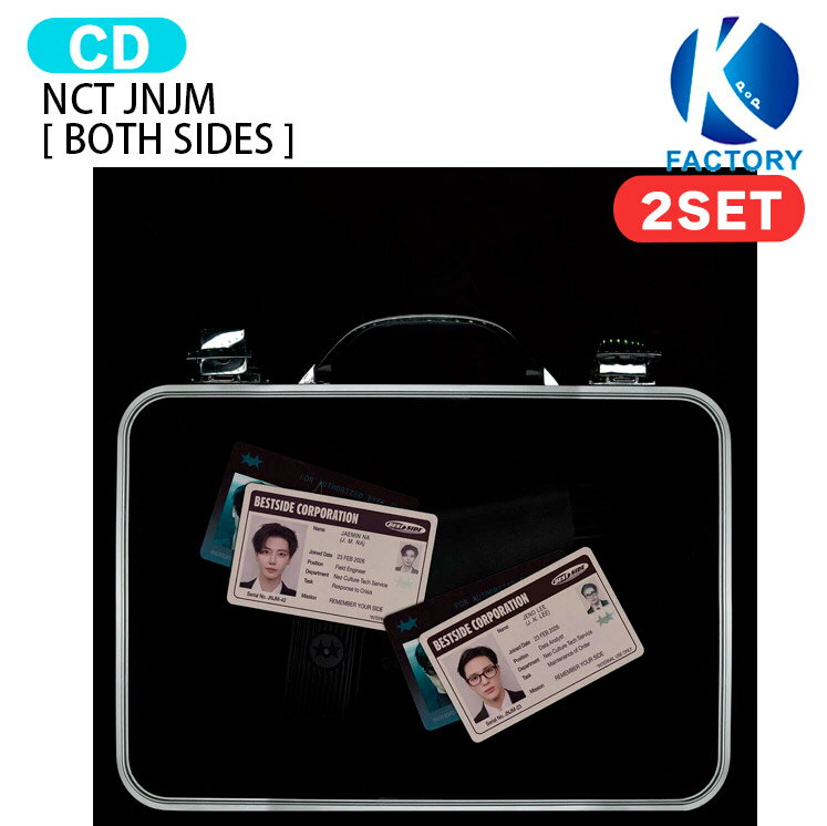 NCT JNJM PHOTOBOOK Ver. [ BOTH SIDES ] 2種セット 1st Album / JENO JAEMI ジェノ ジェミン ジェノジェミン アルバム / 韓国音楽チャート反映 KPOP / 1次予約 / 送料無料