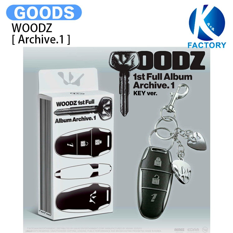 WOODZ Key Ver. [ Archive.1 ] 1st Full Album / 限定版 Limited / ウッズ チョ・スンヨン スンヨン チョスンヨン アルバム 韓国音楽チャート反映 KPOP 1次予約 k-pop cd 韓国アイドル K-popグッズ 韓国グッズ フルアルバム 韓国盤 新曲 最新