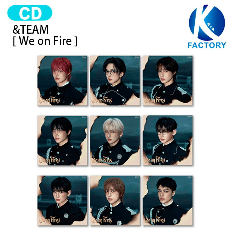 &TEAM SOLO EDITION [ We on Fire ] 9種選択 3rd EP Album / エンティーム アルバム / 韓国音楽チャート反映 KPOP / 1次予約 / 送料無料