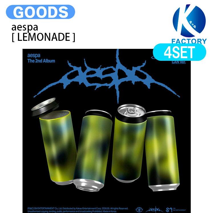 Asian, Korean Music, K-Pop - [当店限定特典付] aespa CAN Ver. [ LEMONADE ] 4種セット The 2nd Album / エスパ アルバム / 韓国音楽チャート反映 KPOP / 1次予約 / 送料無料