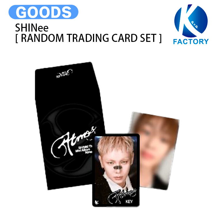 乐天商城 - SHINee [ RANDOM TRADING CARD SET ] Album Atmos MD / トレカ トレーディングカード / シャイニー KPOP / 公式グッズ / 予約商品 / 送料無料