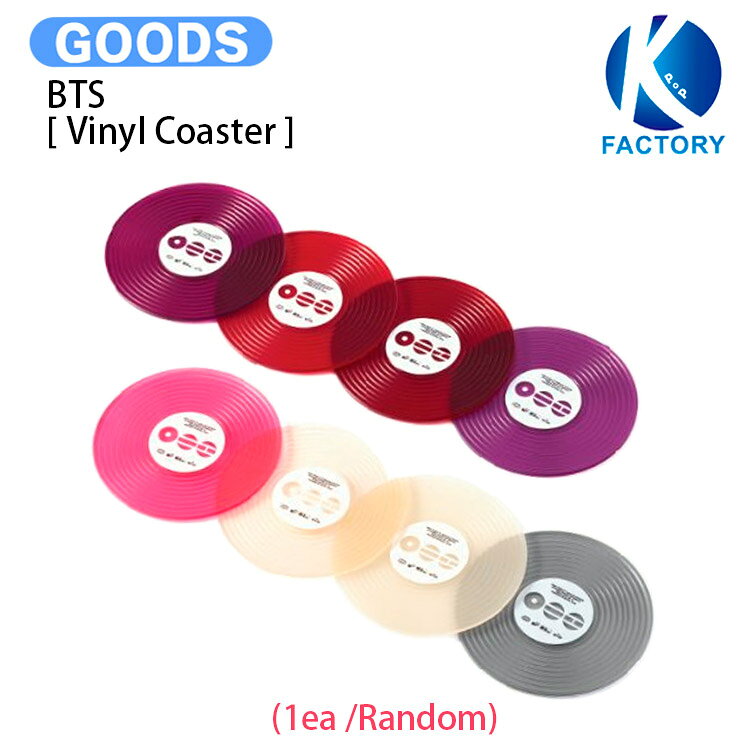 BTS [ Vinyl Coaster ] BTS POP-UP: ARIRANG Merch / コースター レコード / 防弾少年団 バンタン グッズ KPOP / 公式グッズ / 予約商品 / 送料無料
