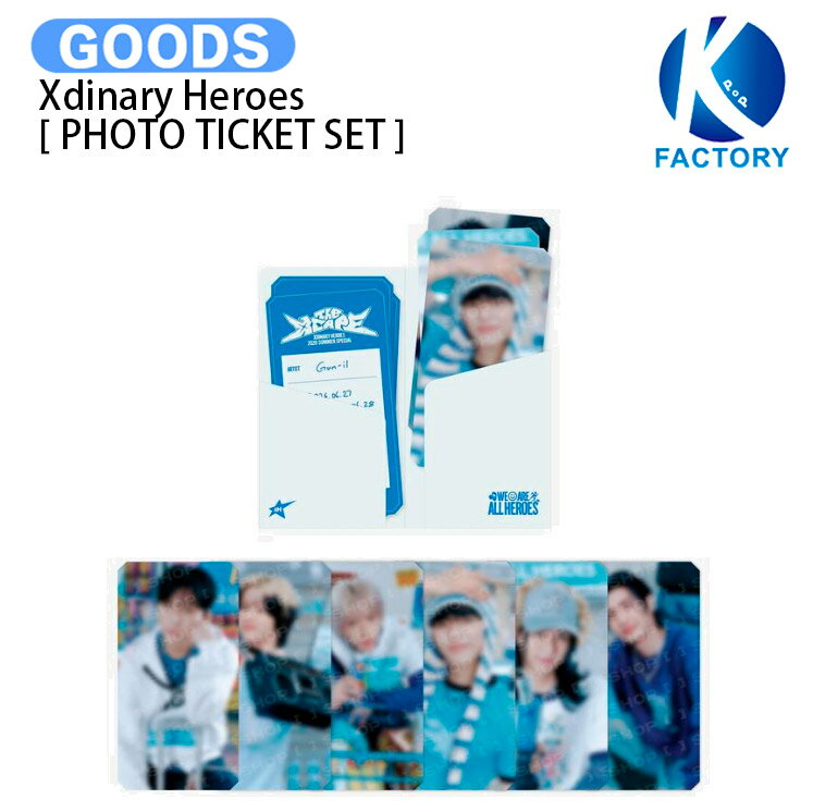 樂天商城 - Xdinary Heroes [ PHOTO TICKET SET ] 2026 Summer Special The Xcape MD / フォトチケット / エクディズ エクスディナリーヒーローズ グッズ KPOP / 公式グッズ / 予約商品 / 送料無料