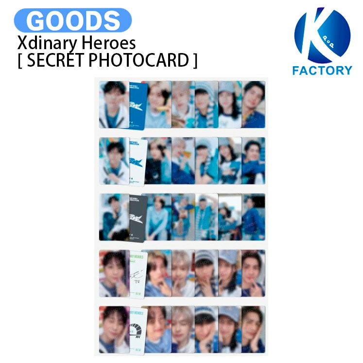 Xdinary Heroes [ SECRET PHOTOCARD ] 2026 Summer Special The Xcape MD / フォト...