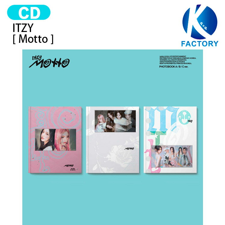 Rakuten - ITZY [ Motto ] 3種選択 Album / イッチ イッチー アルバム / 韓国音楽チャート反映 KPOP / 1次予約 / 送料無料