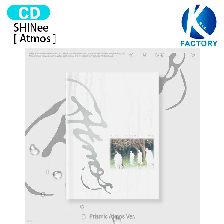 Rakuten - SHINee PrIsmIc Atmos Ver. [ Atmos ] 6th Mini Album シャイニー アルバム シャイニ 韓国音楽チャート反映 k-pop cd shinee 韓国盤 CD 新曲 最新 韓国チャート反映 KPOP 1次予約 韓国アイドル KPOPグッズ K-popグッズ シャイニーアルバム 送料無料